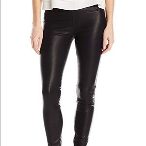 BLANKNYC Vegan LEATHER pull up skinny leggings